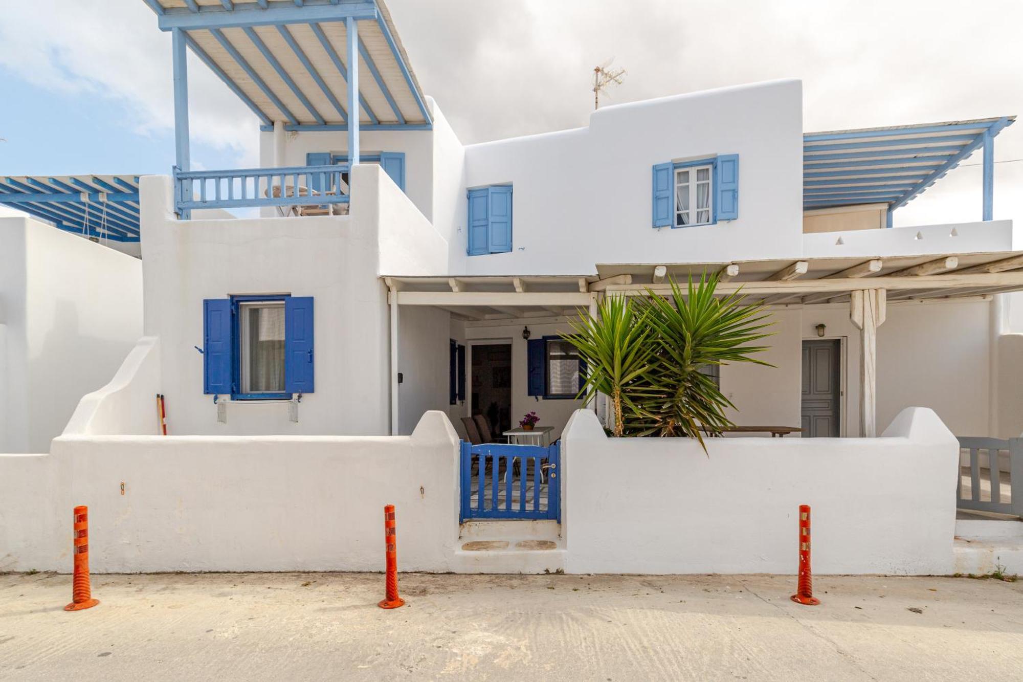 Elenitas Beach House In Ornos 外观 照片