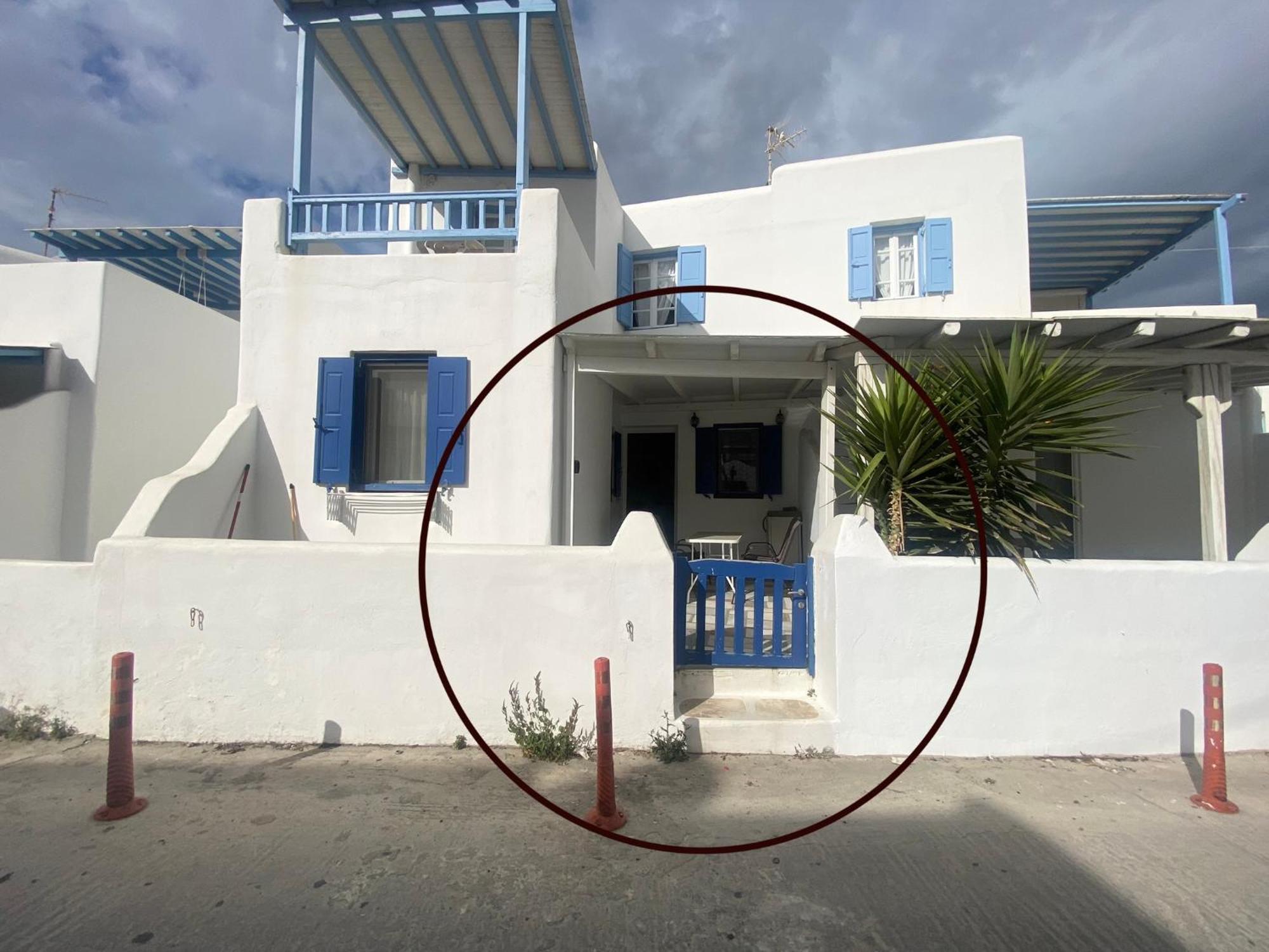 Elenitas Beach House In Ornos 外观 照片